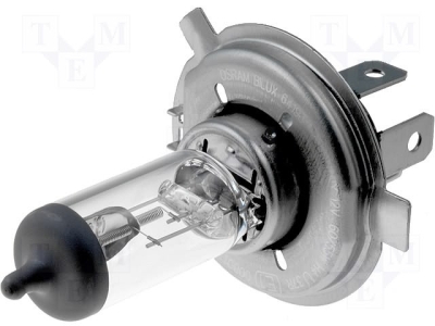 Автомобилна лампа H4-OSRAM Лампа с нажежаема жичка: халогенна; ORGINAL; P43t; H4; 12V; 55W 64193